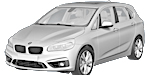 BMW F45 U0056 Fault Code
